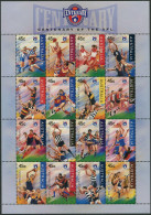 Australia 1996 SG1606-1621 Australian Rules Football Sheetlet MNH - Other & Unclassified