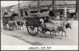 Vietnam 1966 AK Saigon XE BO Ochsenkarren - Ox Cart    (28455 - Other & Unclassified