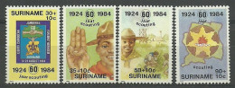 Suriname 1984 Mi 1094-1097 MNH  (ZS3 SRN1094-1097) - Neufs