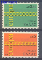 Greece 1971 Mi 1074-1075 MNH  (ZE2 GRC1074-1075) - 1971