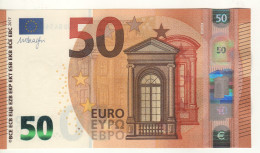 50 EURO   'U'  Firma  Draghi   U 018 G5   UD8454028941   /   FDS - UNC - 50 Euro