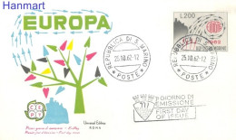 San Marino 1962 Mi 749 FDC  (FDC ZE2 SMR749) - 1962