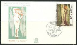 Monaco 1980 Mi 1423 FDC  (FDC ZE1 MNC1423) - Nudes