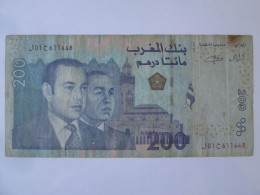 Morocco/Maroc 200 Dirhams 2002 Banknote See Pictures - Marokko