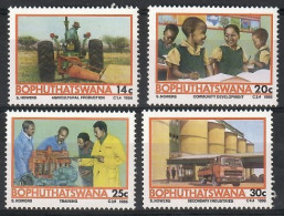 Bophuthatswana 1986 Mi 173-176 MNH  (ZS6 BOP173-176) - Landbouw