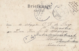 Surinam 1915: Post Card Paramaribo To Amsterdam - Indonesië