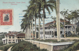 Panama Post Card Ancon Hospital To Berlin - Panama