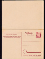 Württemberg Postkarte 8/8 Pfg. - Altri & Non Classificati
