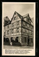 AK Koblenz, Gasthaus Zum Hubertus, Florinsmarkt  - Koblenz