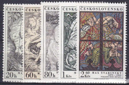 ** Tchécoslovaquie 1973 Mi 2160-4 (Yv 2005-9), (MNH)** - Unused Stamps