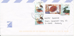Indonesia Air Mail Cover Sent To Germany 29-3-2000 Topic Stamps - Indonesië