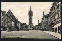 AK Straubing, Ludwigsplatz Mit Jakobsbrunnen  - Straubing