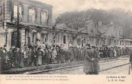 60-SENLIS LA GARE APRES LE BOMBARDEMENT-N°LP5012-E/0193 - Senlis