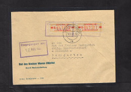 DDR. ZKD-Brief Mit  MeF. Mi.-Nr. 18 II O - Altri & Non Classificati