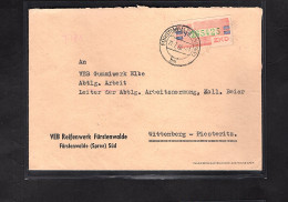 DDR. ZKD-Brief Mit  EF. Mi.-Nr. 27 Y - Altri & Non Classificati