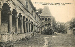 44 - Chateaubriant - Château De La Renaissance - Colonnade Et Pavillon D'escalier (1538) - CPA - Voir Scans Recto-Verso - Châteaubriant