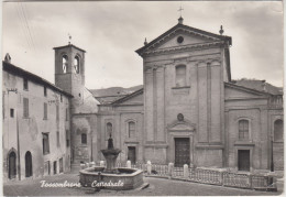 Fossombrone, - La Cattedrale - Cartolina Viagg. Franc. Asportato. - Pesaro