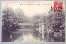 91 - CORBEIL - VUE SUR L'ESSONNE - - Corbeil Essonnes