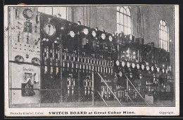 AK Cobar, Switch Board At Great Cobar Mine  - Autres & Non Classés