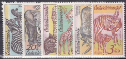 ** Tchécoslovaquie 1976 Mi 2345-50 (Yv 2181-6), (MNH)** - Unused Stamps