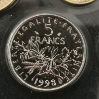 5 FRANCS SEMEUSE 1998 BU / UNC SCELLEE DU COFFRET / FRANCE - 5 Francs