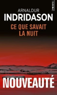 Ce Que Savait La Nuit (2020) De Arnaldur Indridason - Other & Unclassified