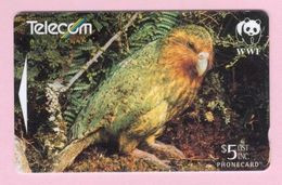 New Zealand - 1998 WWF Endangered Birds - $5 Kakapo - NZ-G-190 - Very Fine Used - Nouvelle-Zélande