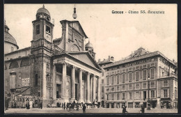 Cartolina Genova, Chiesa SS. Annunziata  - Genova (Genoa)