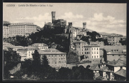 Cartolina Genova, Castello De Alebrtis E Collina S. Ugo  - Genova (Genoa)