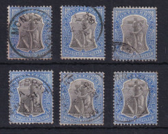 Montserrat: 1903   Device Of The Colony   SG17   2½d     Used (x6) - Montserrat