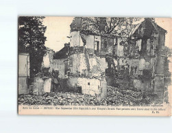 SENLIS : Rue De La République Et Rue Du Temple Après Les Bombardements - Très Bon état - Senlis