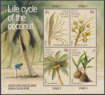 Cocos Keeling Islands 1988 Life Cycle Of Coconut Sc 176a Mint Never Hinged - Cocos (Keeling) Islands