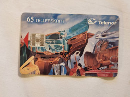 Norway-(N-61)-Naturvernforb-(65TELLERSKRITT)-(C5C155789)-(89)-(tirage-100.000)-(1996)-used Card - Norway