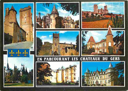 32 - Gers - Chateaux Du Gers - Multivues - Vieilles Pierres - CPM - Voir Scans Recto-Verso - Altri & Non Classificati