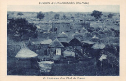Burkina Faso - Habitation D'un Chef De Canton - Ed. Mission D'Ouagadougou 65 - Burkina Faso