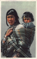 Native Americana - Pueblo Mother And Child - Indiens D'Amérique Du Nord
