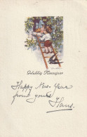 488877Gelukkig Nieuwjaar. 1920.   - Neujahr
