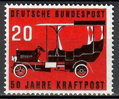 Bund 1955, MiNr. 211, 50 J. Kraftpost; Postfrisch (**); Bund 01 - Nuovi