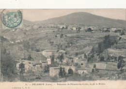 42 // PELUSSIN  Panorama De Pelussin Les Croix Vu De La Rivière 31 - Pelussin