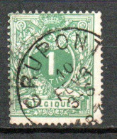 26 Gestempeld GRUPONT - COBA 8 Euro - 1869-1888 Leone Coricato