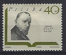 Poland 1969  Schriftsteller (*) MM  Mi.1979 - Unused Stamps