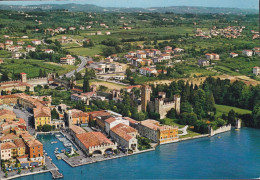 Italy PPC Lago Di Garda Panorama Ed. E. Franceschi Sent To Denmark (2 Scans) - Brescia