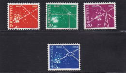 Suisse 1952, Cat. Zumstein 309/12 **. - Nuevos