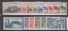 Fezzan N° 28 à 42 Avec Charnières - Unused Stamps