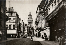 DUNKERQUE - Rue Clemenceau Et L'hôtel De Ville - Dunkerque