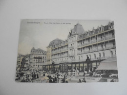 BLANKENBERGHE Grand Hôtel Des Bains Et Des Familles Animée Littoral PK CPA Belgique Carte Postale Post Kaart Postcard - Blankenberge