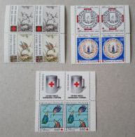 T7-A3 : Motif D'une Soierie De Lyon, Faïence De Quimper, L' Entraide Strasbourg - Unused Stamps