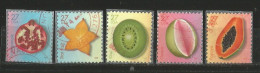 USA 2008 Tropical Fruits C.27 SC.#4253/7 Cpl 5v Set From Sheets In VFU Condition - Usati