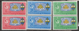 Trinidad & Tobago 1964  SG 308-10  Girl Guides  Mounted Mint Pair - Trinidad En Tobago (1962-...)