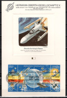 USA 1981 Space Shuttle Block Of 8 On First Day Print - Etats-Unis